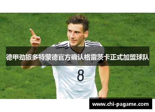 德甲劲旅多特蒙德官方确认格雷茨卡正式加盟球队 德甲劲旅多特蒙德官方确认格雷茨卡正式加盟球队
